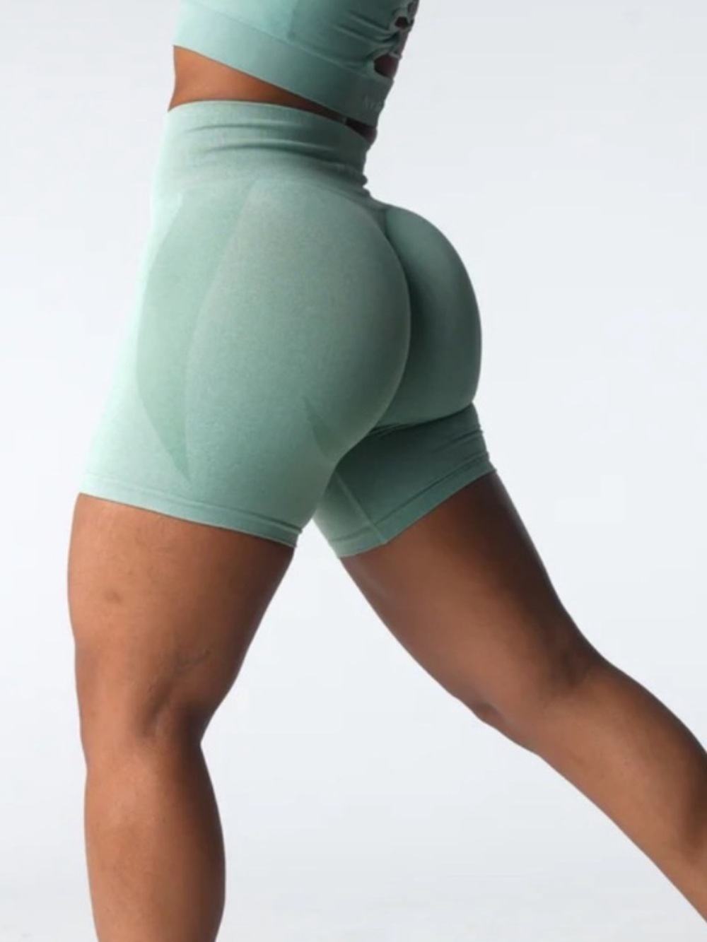 Sage NVGTN High-Waist Seamless Bike Shorts